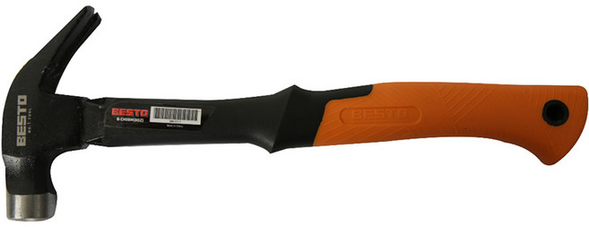 베스토 빠루망치 자석형 227g TPR 자루 스틸 경량 망치 못뽑기 못 제거, 본상품선택, 1개