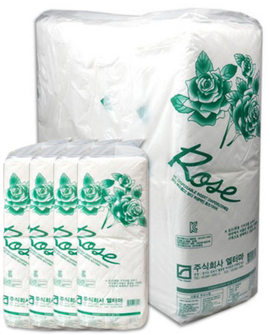 ROSE 산모용 일자형 기저귀 패드 100매, 20X42cm, 100개입, 1개