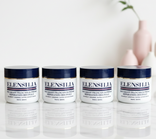 엘렌실라 에스카르고 오리지널 슈퍼리페어 크림, 50g, 4개