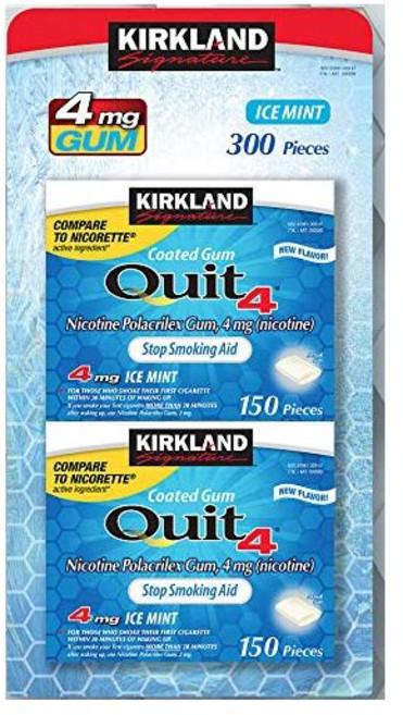 Kirkland Signature Quit 오리지날민트 아이스민트, 380개, 4ml, 오리지널 껌