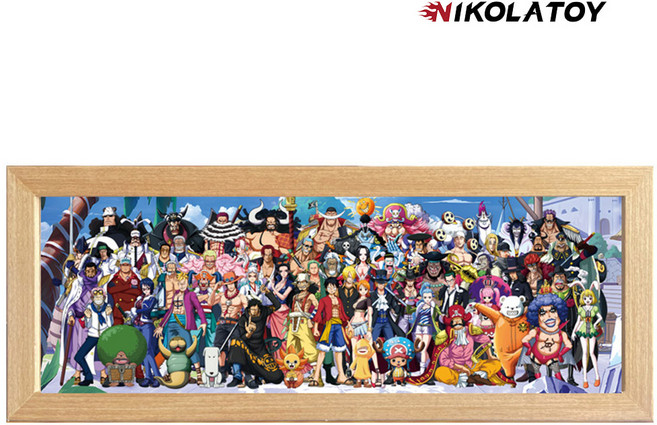 니콜라토이 NIKOLATOY 애니메이션 피규어 장식품 인테리어 LED 조명, 원피스