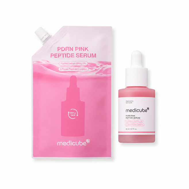 메디큐브 PDRN 핑크 앰플 30ml (+리필 50ml), 1개