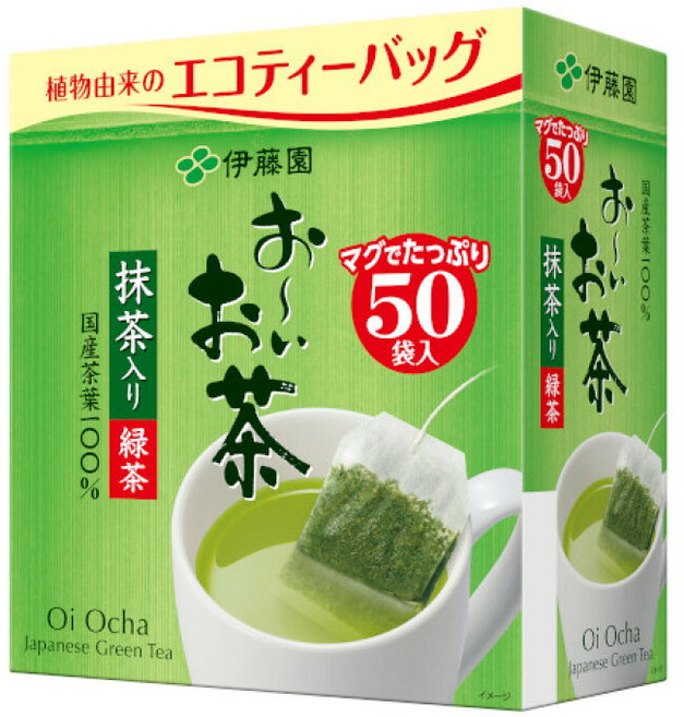 이토엔 오이오차 티백, 1개, 50개입, 1.8g