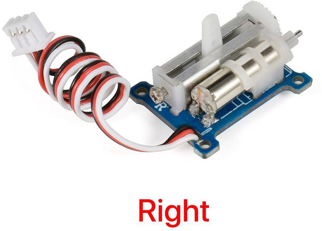 5V 1502 서보 비행기 5G 기어 CM GS 80G 스티어링 12SEC 모델 JST RC DIY 고정익 PCS 플러그 선형, 1PCS Right, 1개