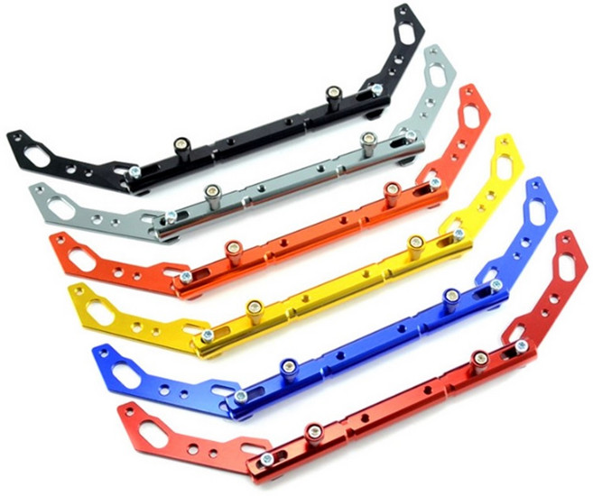 제로몰 오토바이 크로스 핸들바 핸들그립, 1개, 레드