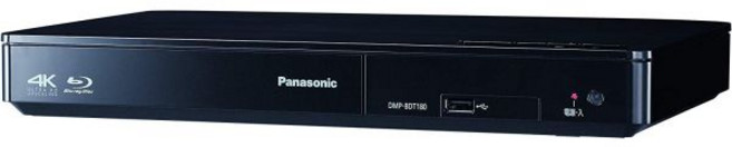 파나소닉 DMP-BDT180(지역 무료) 4K 업스케일 3D 지원 지역 무료 BD/DVD 플레이어(PAL/NTSC 호환) 전 세계 블루레이 및 DVD 시청(3년 연장 보증, 1개
