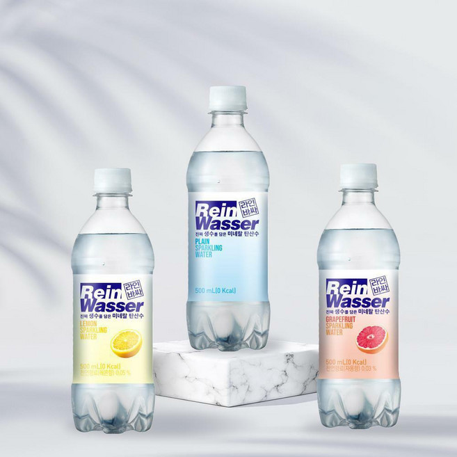 라인바싸 탄산수 자몽 500ml 20입X3박스 (총 60입), 60개