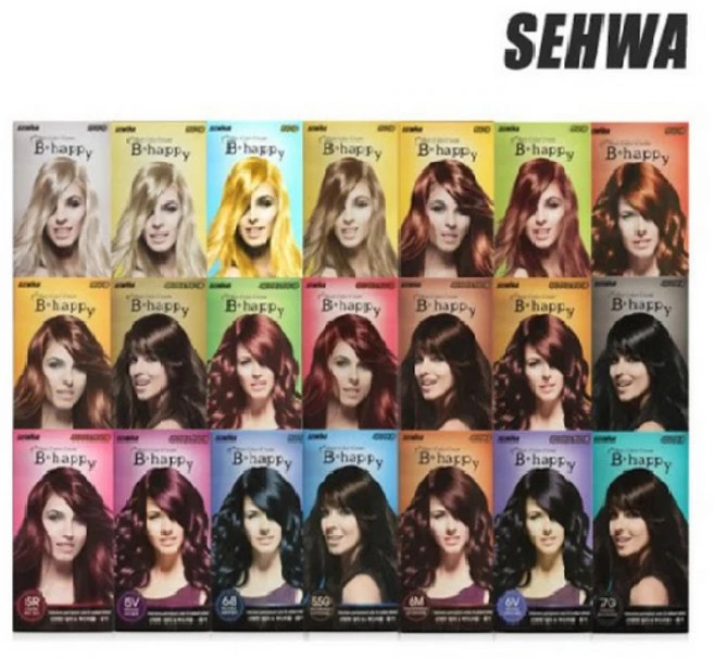 세화피앤씨 비해피 헤어 컬러 크림, 7G 딥다크브라운, 3개 - 쿠팡