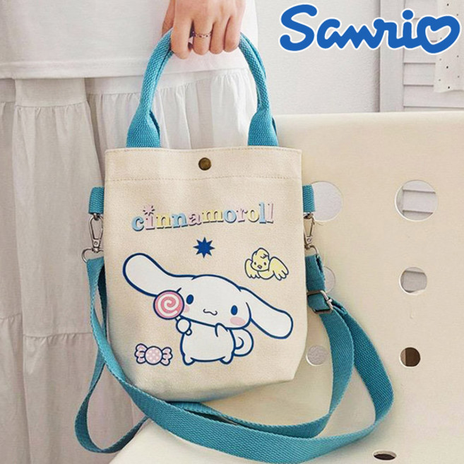 휴대성이 좋은 시나모롤 손가방 미니 에코백 크로스 가방