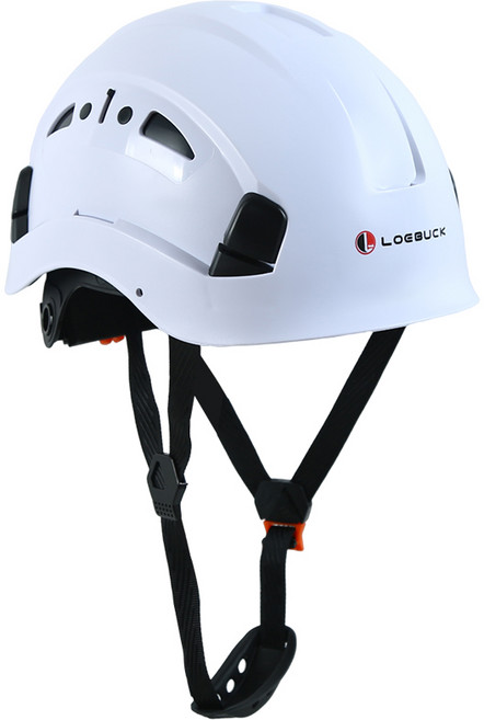 LOEBUCK 아메리칸 스타일 안전모 일체형 방호 선글라스 충격 완충 구조 공장 건설현장 필수, 1개, 흰색 아메리칸 헬멧