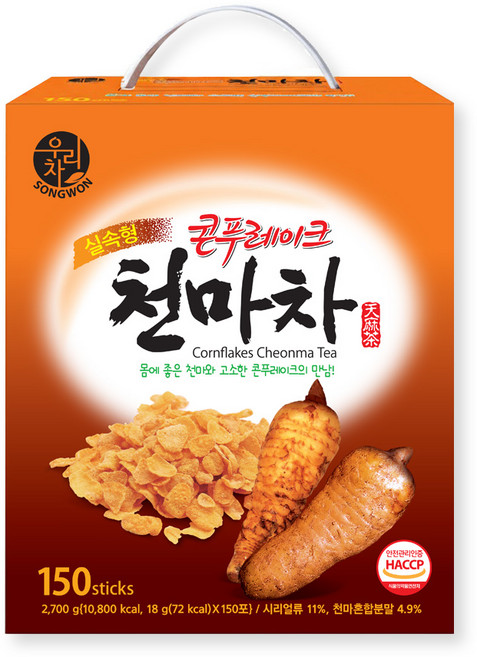 우리차 콘푸레이크 천마차 150T, 18g, 150개입, 1개