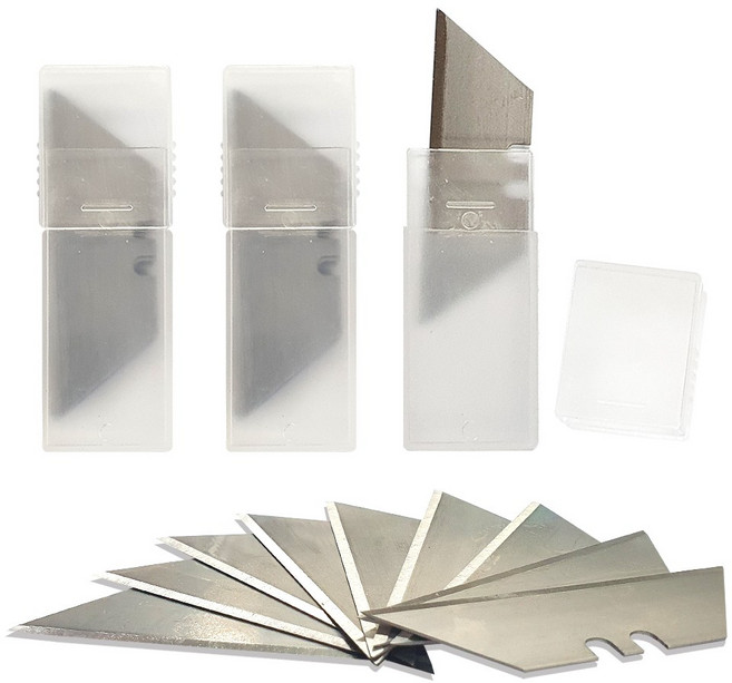 엠파이어 전문가용 양면칼날 교체용 리필칼날 30개 구성, 3개