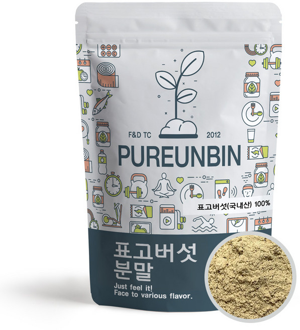 푸른빈 표고버섯 분말 가루 국내산, 300g, 1개