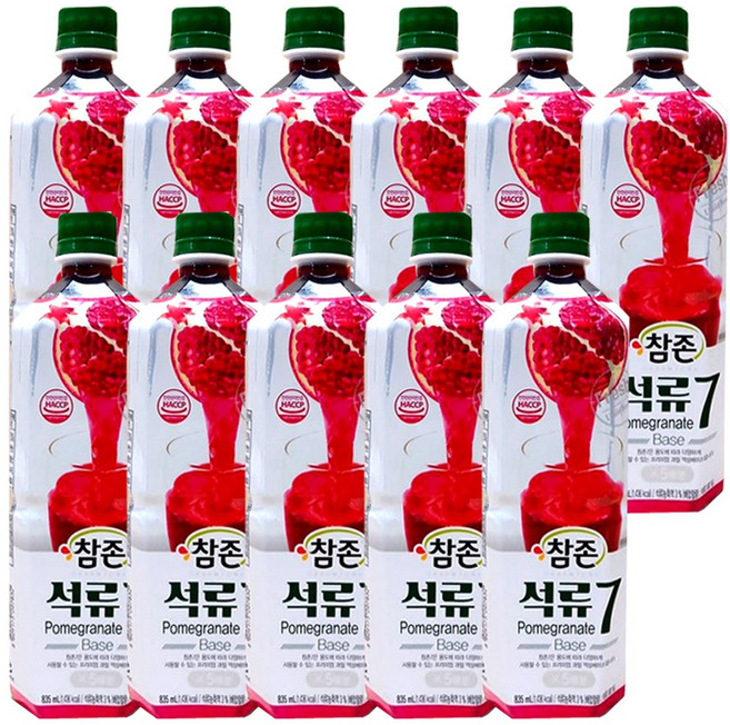 석류원액(참존 835ml), 11개, 835ml