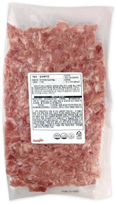 선진FS 실속 베이컨, 1kg, 1개
