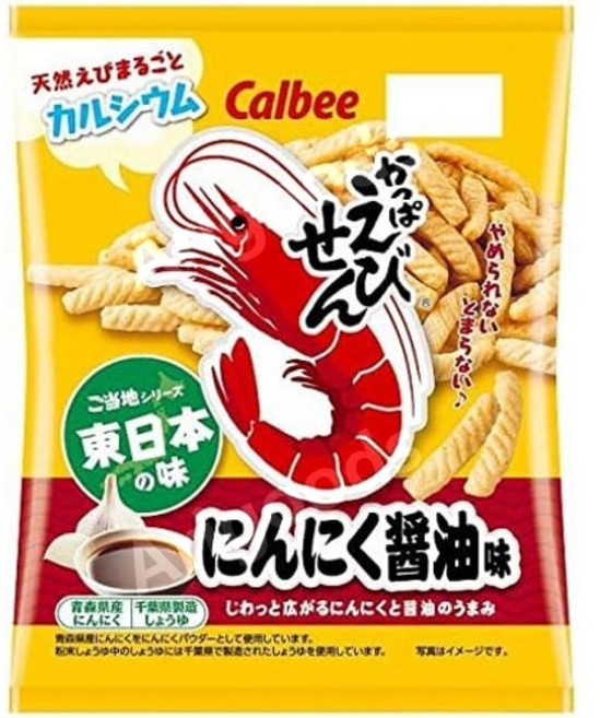 Calbee 가루비 카파 새우전 마늘간장맛 70g 12팩, 상세