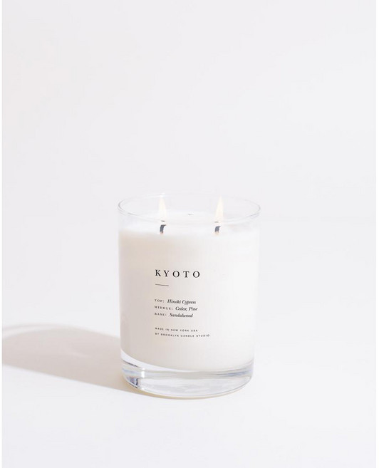 Brooklyn Candle Studio 環遊秘境系列香氛蠟燭 美國手工大豆蠟 MAUI 13oz, 1個, 13oz／Kyoto 京都, Kyoto 京都