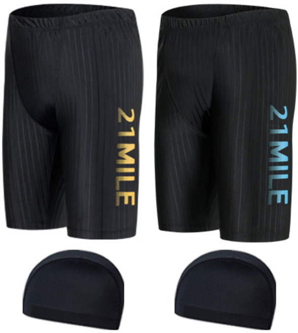 21마일 남아용 아동 주니어 초등학생 5부 수영복