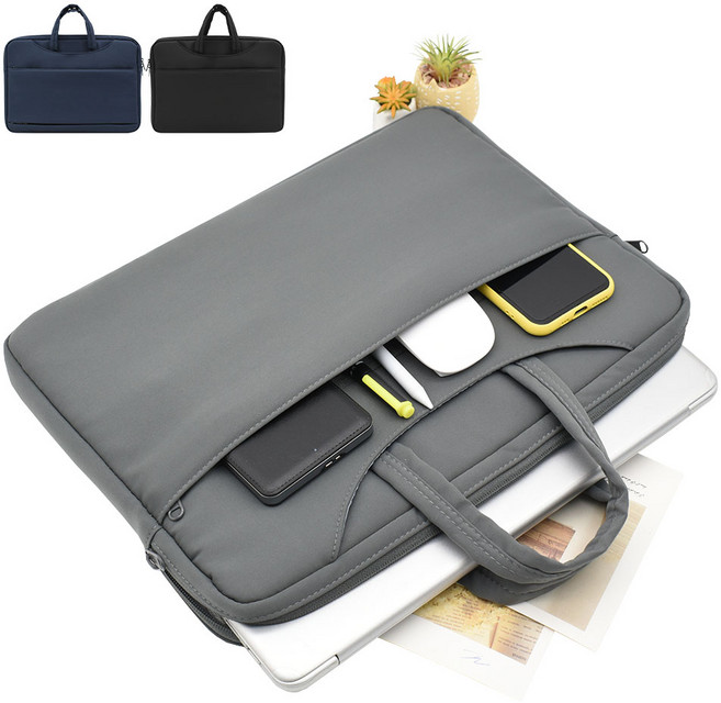 노트북파우치 갤럭시북5프로360 갤럭시북4 LG그램16인치(40.6cm), 카키그레이, 1개