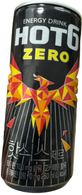 핫식스 제로 탄산음료, 250ml, 18개