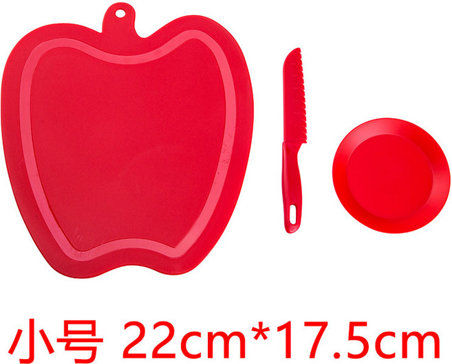 교육 주방 안전 도마 어린이 플라스틱 과일 칼 도마 커터-38505, 옵션01