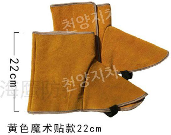 벌초용발토시 각반 심마니 등산 뱀퇴치 다리, (옵션1) 옐로우 22cm