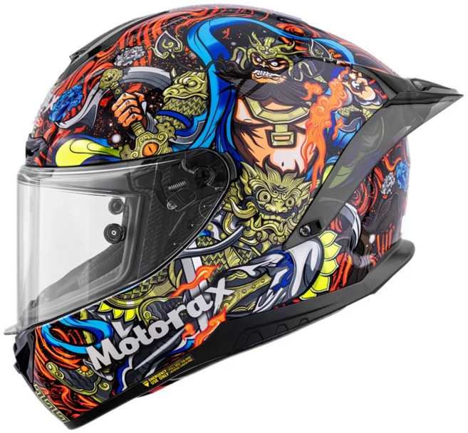 Motorax R50s 戰神 WARRIOR 全罩式安全帽 競技, 紅