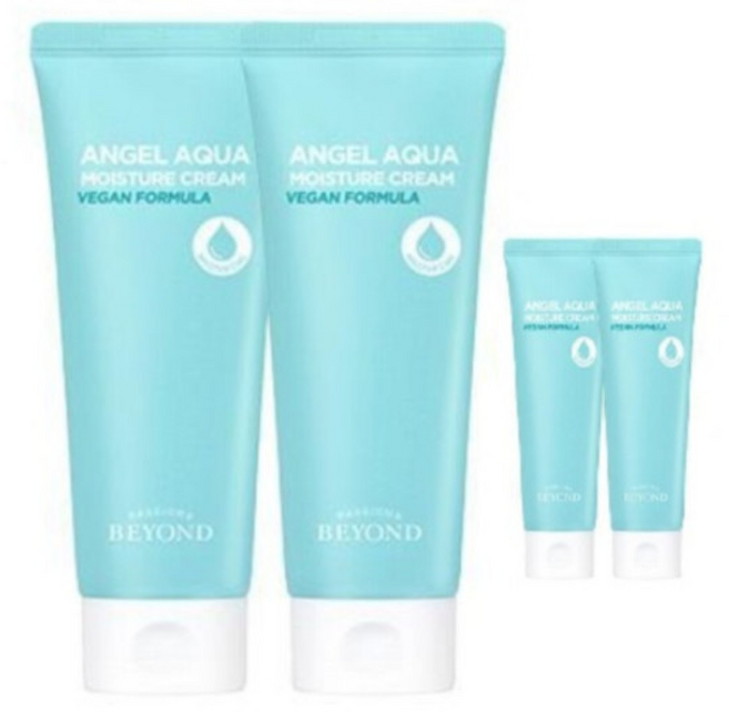 비욘드 엔젤아쿠아 수분진정 크림 + 휴대용 미니, 2개, 150ml