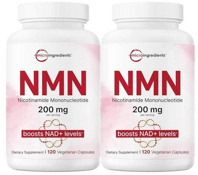 마이크로 인그리디언츠 NMN 200mg 캡슐 120정, 2개 - 쿠팡