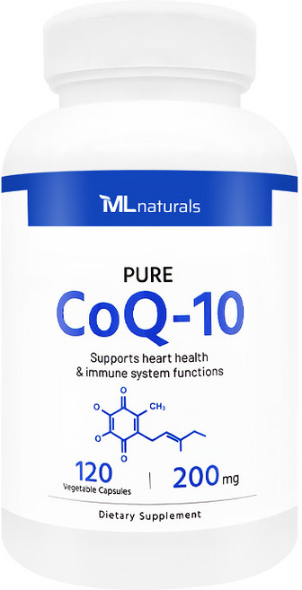 [미국빠른직구] 신제품 마이라이프 내추럴스 코큐텐 CoQ-10 200mg, 120정, 1개