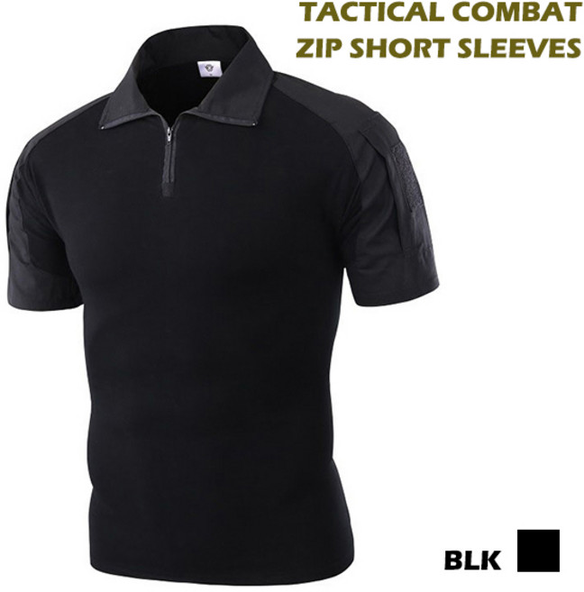 기타 택티컬 컴뱃 짚 반팔티셔츠(SV-02)