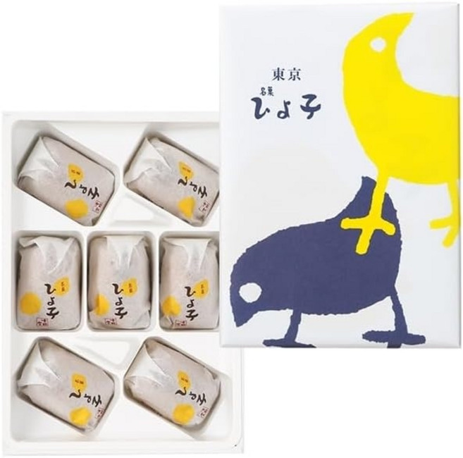 일본 병아리빵 히요코만쥬 병아리만주 7개입 첫인사선물, 1박스