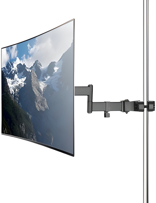 엘디엘마운트 3단 폴타입 TV 모니터 거치대, APL-13P, 1개