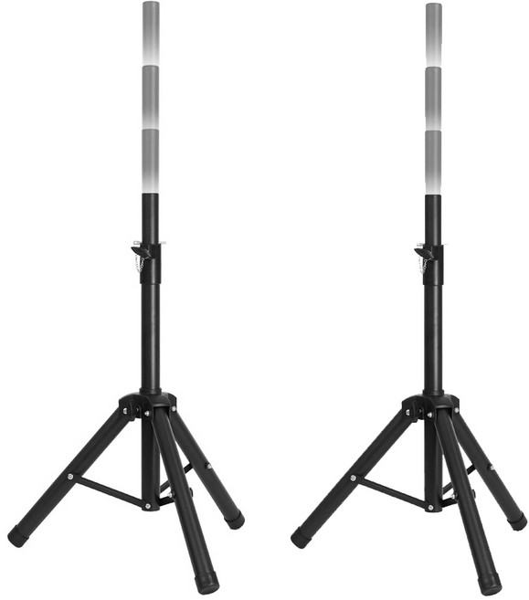 컴스 4단 높이조절 스피커 스탠드, BD998 2개