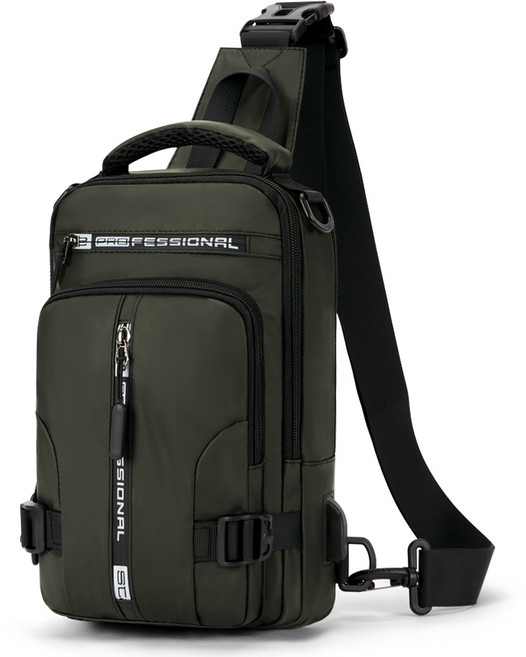 카푸 남녀공용 슬링백 크로스백 백팩 겸용 메신저백 여행용 방수 USB포트