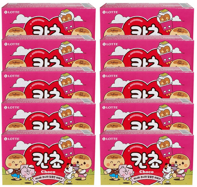 롯데 칸쵸, 10개, 54g