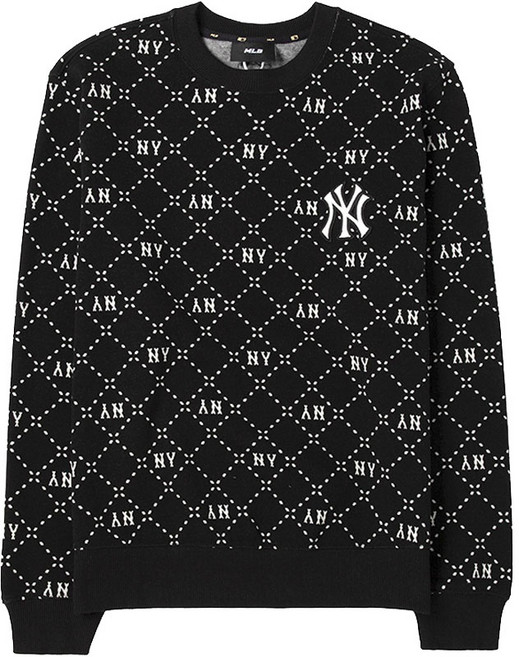 MLB 남녀공용 캐주얼 맨투맨 3AMTM0134