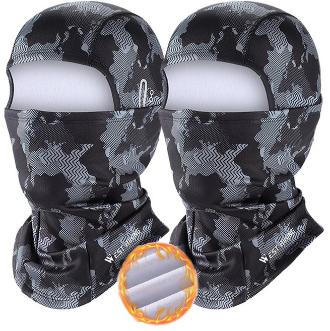 시그니처베이지 자전거 오토바이 방한 겨울 바라클라바 넥워머 YPZ346, 귀걸이형