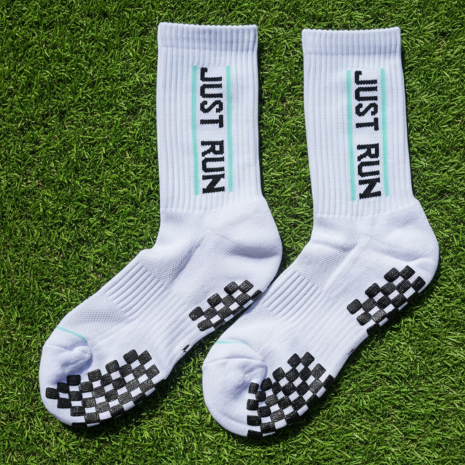 남성 러닝 장목 양말 런닝 스포츠 마라톤 이중 쿠션