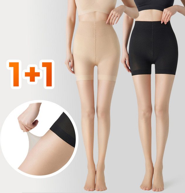 더미니멀 속바지 스타킹 몸매보정 골프스타킹 스킨+블랙