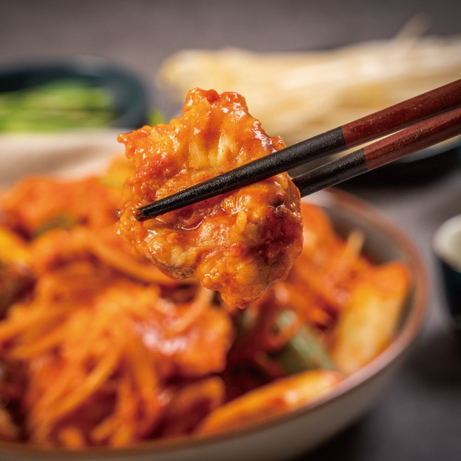 국내산 아구찜밀키트 당일손질배송 간편조리 생아귀찜 아구탕 2~3인분 집들이음식 캠핑요리, 1세트, 아귀찜(순한맛)