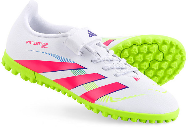 아디다스 프레데터 클럽 HL TF J ID3808 아동 유소년 찍찍이 축구화 풋살화, 190