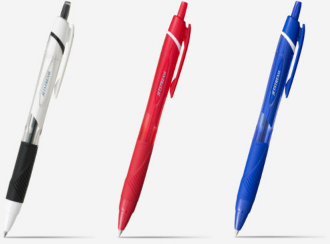 유니볼펜 제트스트림 0.5mm, 블랙, 10개