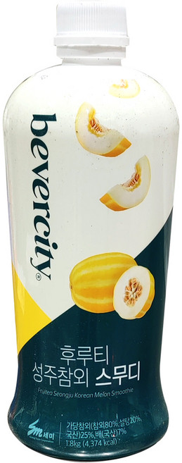 베버시티 세미 후루티 성주 참외 스무디, 1.8kg, 6개