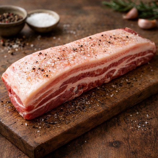 힐링미트 통오겹 통오겹살 구이용 1cm, 1개, 2kg