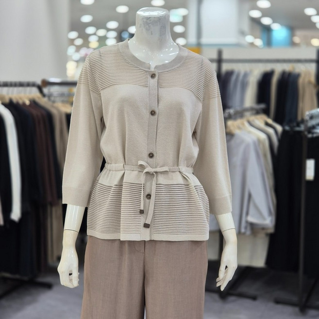 레노마레이디 스트링 장식 니트 가디건 R3H22KCD030