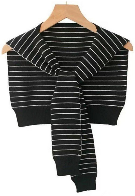 봄 가을 니트 어깨 숄 케이프 망토 머플러