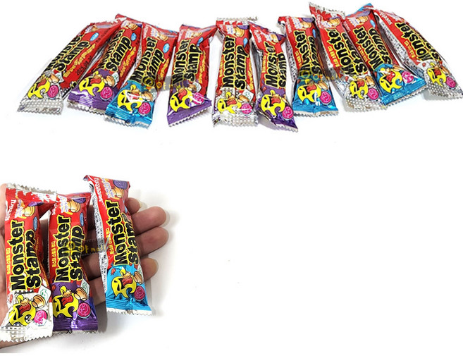 몬스터 스탬프캔디 15g, 10개