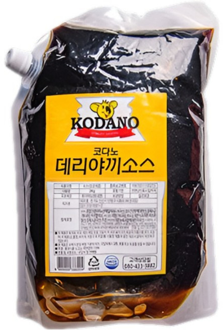 코다노 데리야끼소스 2KG 만능, 5개