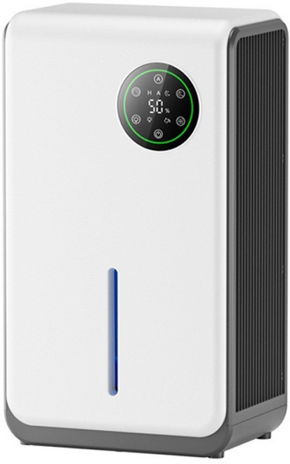 除溼機家用小型臥室音輕除溼機地下室除溼器省電除潮吸溼器淨化, DH12英文中性版本(遙控+觸屏):中性包裝/國內可用插頭(110V)國內可用